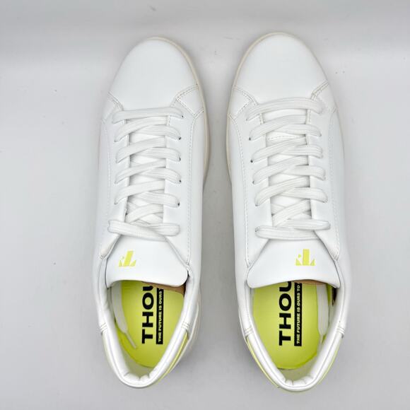 Thousand Fell Mens Lace Up Sneakers US 10 EU 43 White NIB - Picture 10 of 12